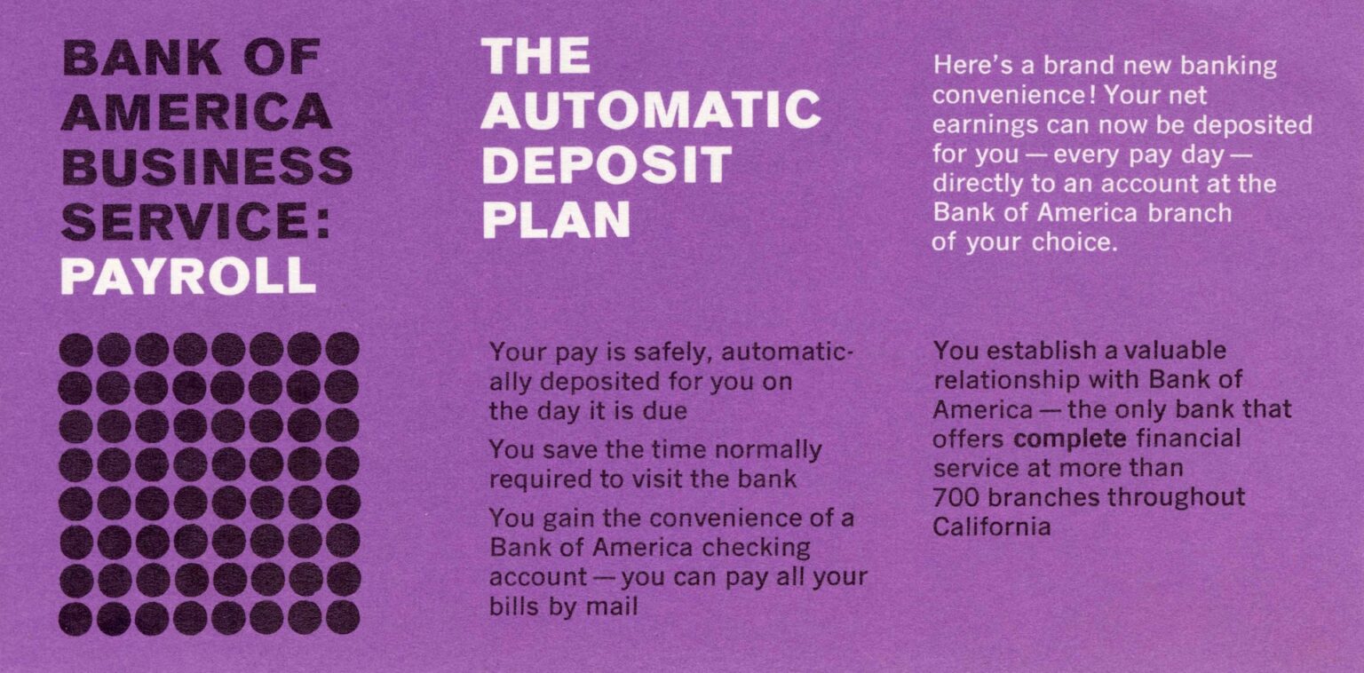 The rise and fall of the paper paycheck - ADP ReThink Quarterly